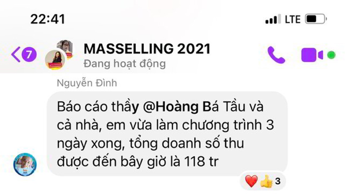 118 triệu sau 3 ngày